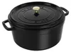 Staub 40509-863-0, 8,35 l, Schwarz, Eisenguss, Emaille, Produktbild-Vorschau 14