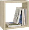 vidaXL Scaffali a cubo 2 pezzi rovere Sonoma 30x15x30 cm Anteprima dell’immagine prodotto 12