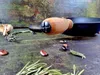 Gusseisenpfanne Ø26 cm mit Holzgriff & Glasdeckel Produktbild-Vorschau 6