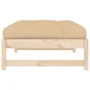Gartenhocker 120x80 cm Massivholz Kiefer Produktbild-Vorschau 5