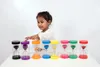 Tickit Colourbright Sand Timer, Fioletowy, Plastik, Każda Podgląd zdjęcia produktu 3