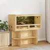 vidaXL Terárium hnědé 100 x 50 x 50 cm OSB desky Náhled obrázku produktu 3