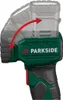 A close-up of a PARKSIDE battery-powered LED hand lamp, showing its adjustable head and the brand name. Produktbild-Vorschau