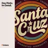 Santa Cruz California Retro Vintage Surf Beach Waves Summer Anteprima dell’immagine prodotto 4