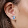 Kolczyki sztyfty srebrne kolekcja Disney Lilo & Stitch - Podgląd zdjęcia produktu 11