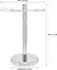 Störtebekker® Premium Rasierständer aus Edelstahl Silber - Produktbild-Vorschau 9