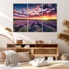 Bild auf Leinwand - Leinwandbild - Lavendel Berge Feld - Produktbild-Vorschau 7