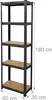2 x Schwerlastregal, HxBxT 180x60x30 cm, Traglast 500 kg, 5 Produktbild-Vorschau 4