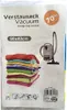 5er Set Vakuumbeutel Kleidung 60x40 mit lilanem Produktbild-Vorschau 1