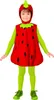 Kinderkostüm Erdbeere – Gr. 110–128 cm - Obstkostüm 116 cm Produktbild-Vorschau 2