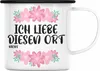 Trendation - Büro Emaille Tasse Lustig mit Spruch - Ich Produktbild-Vorschau 1