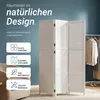 Homestyle4u, paravent, rozdeľovač priestoru, 3-dielny, Náhľad obrázku produktu 5