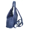 The Skandinavian Brand Damen Leder Rucksack  Blue : blau-60 Produktbild-Vorschau 5