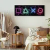 Italienischer Leinwand Leinwandbild - Fun Symbols (1 Part) Produktbild-Vorschau 5