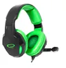 A gaming headset with black and green accents is shown against a white background. Anteprima dell’immagine prodotto