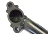 Close-up of a metal exhaust manifold with a circular opening. Anteprima dell’immagine prodotto