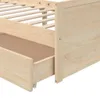 vidaXL Massivholzbett mit Schubladen Kiefer 90x200 cm Produktbild-Vorschau 7