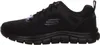 A side view of a black Skechers men's athletic shoe. Anteprima dell’immagine prodotto