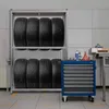 Kondela Stojak na opony Radel New - szary Podgląd zdjęcia produktu 2
