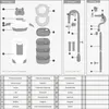 SunSun HW-302 Akwarystyczny filtr zewnętrzny 18 W 1000 L/h Podgląd zdjęcia produktu 8