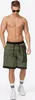 Herren Beachshorts normale Passform CLENNELL Black/Olive XL Produktbild-Vorschau 3