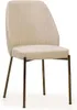 Weiße Edle Esszimmer Gruppe Designer Edelstahl Tisch  x6 Produktbild-Vorschau 3