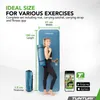 Tunturi Fitnessmat NBR, blu petrolio Anteprima dell’immagine prodotto 8