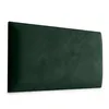 A dark green upholstered headboard is shown against a white background. Anteprima dell’immagine prodotto
