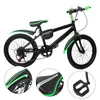 20 pouces VTT double frein à disque vélo acier dur vélo de Voir les images du produit 1