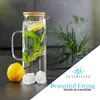 Caraffa Intirilife con coperchio in bambù in colore CHIARO Anteprima dell’immagine prodotto 2