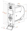 WIR elektronik Avvolgitore elettrico Comfort eW840-F-M per Anteprima dell’immagine prodotto 2
