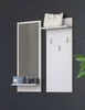Stěna do předsíně RIKARDO - matná bílá Náhled obrázku produktu 2