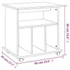 Rollschrank Grau Sonoma 60x45x60 cm Holzwerkstoff Produktbild-Vorschau 8