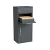 DEGAMO Paketbox Paketkasten Briefkasten BREMEN 50x38x112cm, Produktbild-Vorschau 3