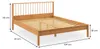 Doppelbett APOANA aus Massivholz 180x200 cm, Eiche Finish – Produktbild-Vorschau 7
