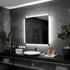 Badspiegel mit LED Beleuchtung und Touch-Schalter - Riga - Produktbild-Vorschau 5