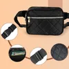 Sac de hanche étanche noir pour femme avec bandoulière Voir les images du produit 4
