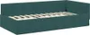 vidaXL Eckbettgestell mit Kopfteil Dunkelgrün 90 cm x 190 Produktbild-Vorschau 4