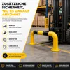 Rammschutzbügel 100 cm Stahl – Lagerschutz & Anfahrschutz Produktbild-Vorschau 3