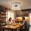 YARDIN 60W Acryl Deckenventilator, dimmbare LED Produktbild-Vorschau 10