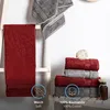 Komfortec 4er Duschtücher 70x140 cm Set aus 100% Baumwolle, Produktbild-Vorschau 2