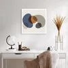 Poster - Poster ohne Rahmen - Boho Flecken abstrakt - 60x60 Produktbild-Vorschau 5