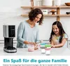 8er Set Eiscreme Behälter mit Deckel, Aufbewahrungsbehälter Produktbild-Vorschau 2