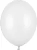 10 Stk. Luftballon Ø30cm "Uni Metallic" | Weiß Produktbild-Vorschau 3