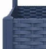 vidaXL Fioriera con traliccio grigio scuro 120x40x121,5 cm Anteprima dell’immagine prodotto 7