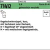 Reyher  Kegelschmiernippel DIN 71412 5.8 BM 6x1 SW 9 vz Produktbild-Vorschau 1