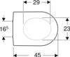 Geberit iCon WC-Sitz Bef-o AbsA Qrel, 1 Stk. Produktbild-Vorschau 7