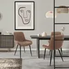 ML-Design sada 2 jídelních židlí s opěradlem a područkami, Náhled obrázku produktu 7