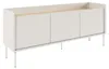 Selsey Tovi - TV-Schrank 3-türig, 140 cm, Weiß / Holzoptik Produktbild-Vorschau 1