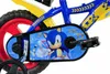 Close-up of a child's bicycle chain guard with a Sonic the Hedgehog graphic. Náhľad obrázku produktu